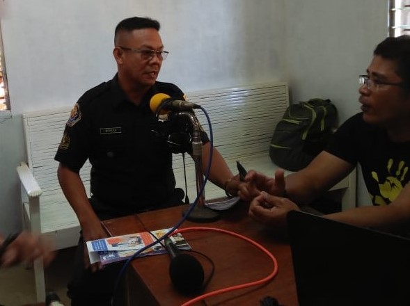 Sinabi ni SFO3 Paquito R. Roco Jr., Romblon Municipal Fire Marshal, na  kada taon ay iisa lang ang layunin ng BFP, ang mabawasan at maiwasan ang pagkakaroon ng sunog at maging ligtas ang lahat.(Dinnes Manzo/PIA-Romblon)  