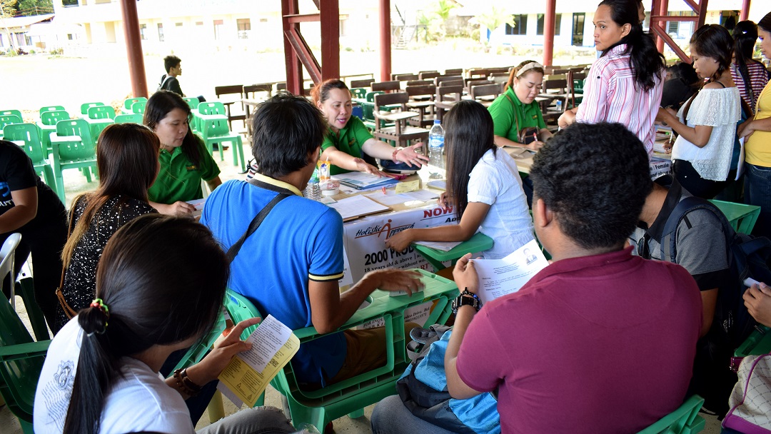 FILE PHOTO. Job Fair in Odiongan last November 2017