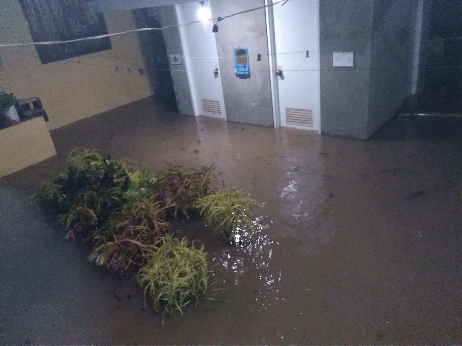 Flooded Chuch in Tabobo-an, Odiongan, Romblon. Photo Courtesy of Mak Fabito